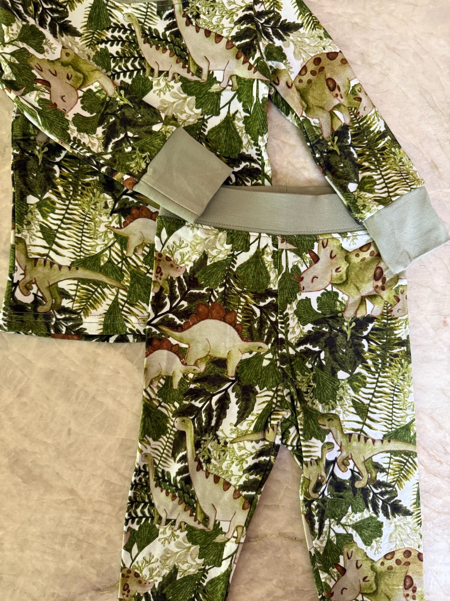 Dino Two-Piece Pajama Set
