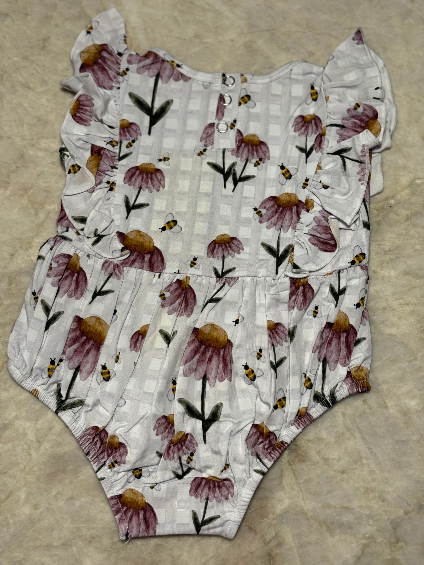 Coneflower Bubble Romper