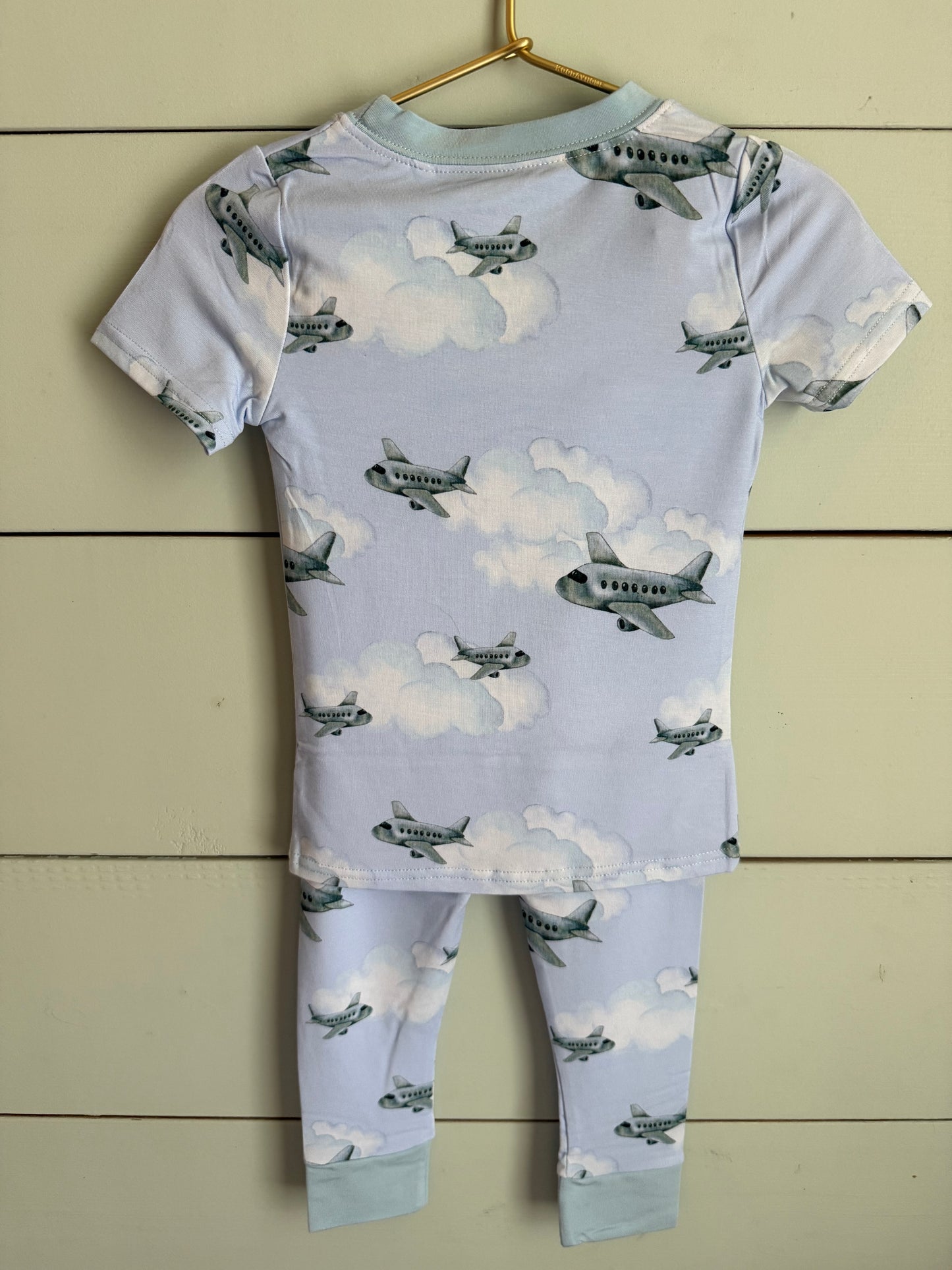 Sky’s the Limit Bamboo Pajama Set Airplanes