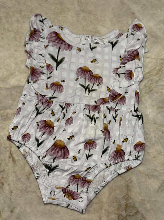 Coneflower Bubble Romper