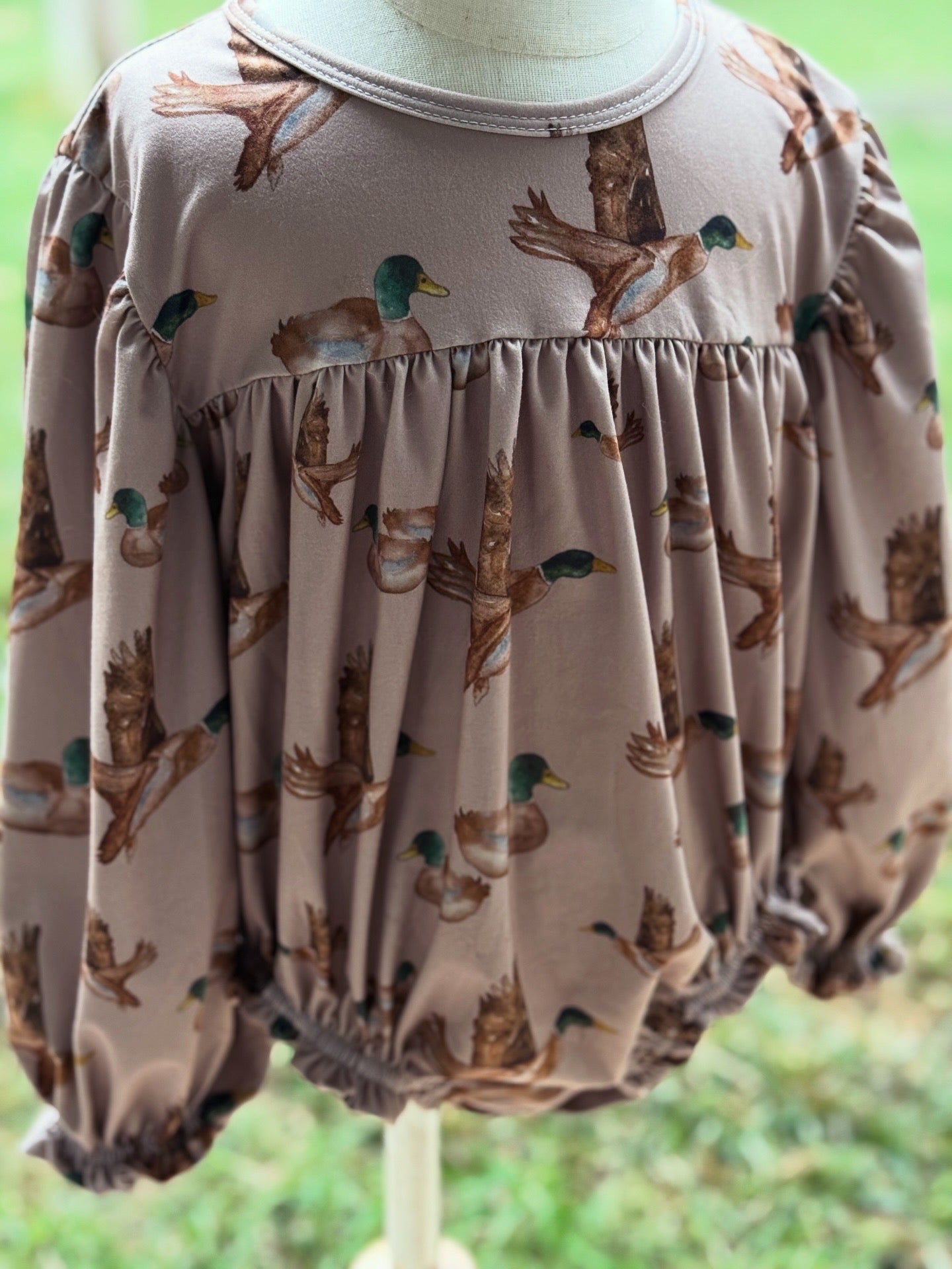 Long Sleeve Duck Bubble