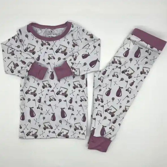 Tee Time - Girls Pajama Set