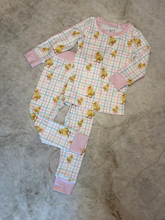 Easter Chicks Two Piece Pajamas