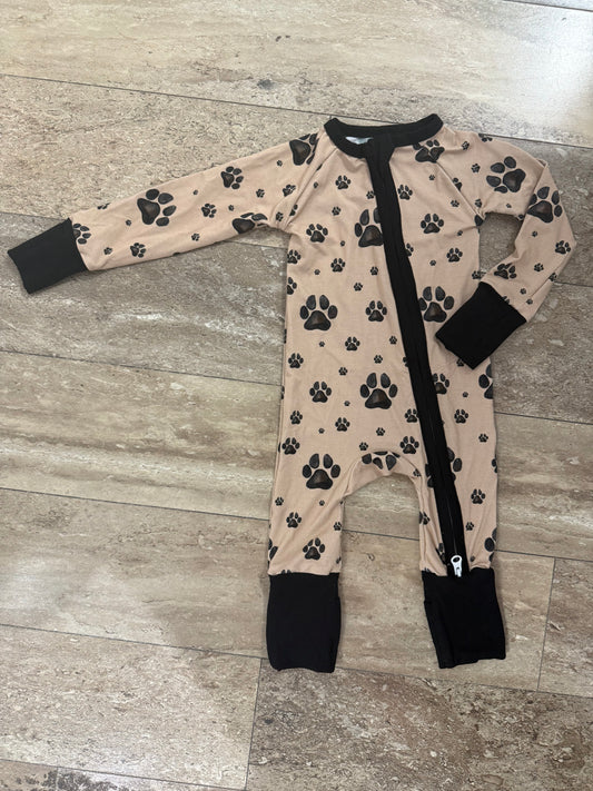 Paw-some Sleeper - Zipper Pajamas